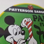 Vintage Hardware Paint Sign – Porcelain Patterson Sargent Store Gas Pump Sign - Image 5