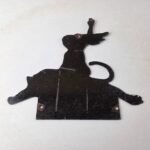 Vintage Harley Davidson Motorcycles Sign – Boutwell's Porcelain Gas Pump Sign - Image 7