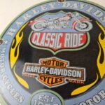 Vintage Harley Davidson Motorcycles Sign – Classic Ride Porcelain Gas Pump Sign - Image 4