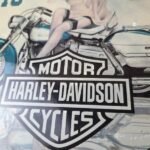 Vintage Harley Davidson Motorcycles Sign – Gas Pump Advertisement Porcelain Sign - Image 4