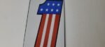 Vintage Harley Davidson Motorcycles Sign – Number One USA American Flag Gas Sign - Image 3