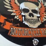 Vintage Harley Davidson Motorcycles Sign – Sturgis Rally Gas Pump Porcelain Sign - Image 11