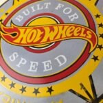 Vintage Hot Wheels Sign – Mattel Die Cast Toy Car Porcelain Gas Pump Sign - Image 4