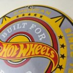 Vintage Hot Wheels Sign – Mattel Die Cast Toy Car Porcelain Gas Pump Sign - Image 10