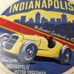 Vintage Indianapolis Speedway Sign – Porcelain Motor Racing Automobilia Sign - Image 4
