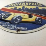 Vintage Indianapolis Speedway Sign – Porcelain Motor Racing Automobilia Sign - Image 10
