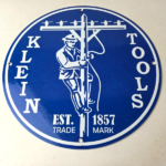 Vintage Klein Tools Porcelain Sign – Auto Mechanic Gas Service Shop Garage Sign - Image 15