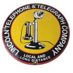 Vintage Lincoln Telephones Sign – Telegraph Phone Gas Porcelain Sign
