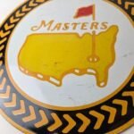 Vintage Masters Golf Sign – Golfing Sales Clubs Dealer Porcelain Gas Pump Sign - Image 4