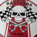 Vintage Mean Old Bastards Sign – Hot Rod Rat Fink Motorcycles Porcelain Ad Sign - Image 4
