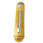 Vintage Michelin Bibendum Sign – Gas Auto Tires Sign on Porcelain Thermometer