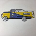 Vintage Michelin Tires Bibendum Sign – Gas Pump Automobile Sales & Service Sign - Image 15