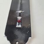 Vintage Mobil Gas Sign – Service Station Pump Ad Sign on Porcelain Thermometer - Image 8
