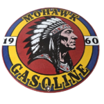 Vintage Mohawk Gasoline Sign – Gas Porcelain Service Native American Indian Sign - Image 2