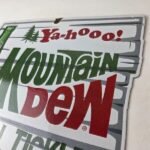 Vintage Mountain Dew Porcelain – Hillbilly Gas Pump Soda Bottles Soda Sign - Image 12