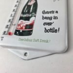 Vintage Mountain Dew Porcelain Sign – Soda Gas Pump Ad Thermometer Sign - Image 14