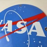 Vintage NASA Meatball Sign – Space Shuttle Mission Control Porcelain Gas Sign - Image 12