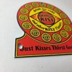 Vintage Orange Kist Sign – Drink Ice Cold Kist Gas Pump Soda Porcelain Sign - Image 11