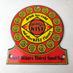 Vintage Orange Kist Sign – Drink Ice Cold Kist Gas Pump Soda Porcelain Sign - Image 15