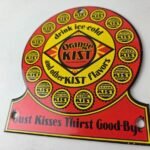 Vintage Orange Kist Sign – Drink Ice Cold Kist Gas Pump Soda Porcelain Sign - Image 4