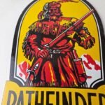 Vintage Pathfinder Gasoline Sign – Porcelain Gas Motor Oil Pump Advertising Sign - Image 4