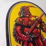 Vintage Pathfinder Gasoline Sign – Porcelain Gas Motor Oil Pump Advertising Sign - Image 5