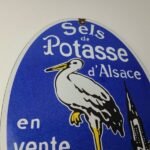 Vintage Potasse d' Alsace Sign – Gas Pump Plate Porcelain Sign - Image 5