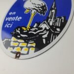 Vintage Potasse d' Alsace Sign – Gas Pump Plate Porcelain Sign - Image 10