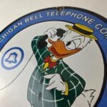 Vintage Public Telephones Sign Porcelain – Bell System Phone Booth Gas Pump Sign - Image 12