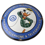Vintage Public Telephones Sign Porcelain – Bell System Phone Booth Gas Pump Sign - Image 2