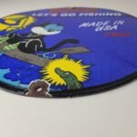 Vintage Rapala Fishing Lures Ad Sign – Felix the Cat Porcelain Gas Pump Sign - Image 11