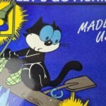 Vintage Rapala Fishing Lures Ad Sign – Felix the Cat Porcelain Gas Pump Sign - Image 3