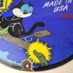 Vintage Rapala Fishing Lures Ad Sign – Felix the Cat Porcelain Gas Pump Sign - Image 4