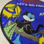 Vintage Rapala Fishing Lures Ad Sign – Felix the Cat Porcelain Gas Pump Sign - Image 6