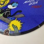 Vintage Rapala Fishing Lures Ad Sign – Felix the Cat Porcelain Gas Pump Sign - Image 10