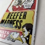 Vintage Reefer Madness Porcelain Sign – Adults Only Propaganda Sign - Image 13
