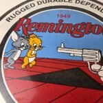 Vintage Remington Firearms Sign – Sales Dealer Gas Pump Porcelain Sign - Image 3