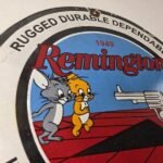 Vintage Remington Firearms Sign – Sales Dealer Gas Pump Porcelain Sign - Image 5