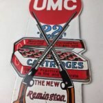 Vintage Remington Porcelain Sign – Firearms Rifles Deer Ammo Guns Gas Pump Sign - Image 4