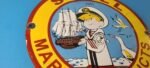 Vintage Shell Gasoline Sign – Dennis Menace Gas Service Station Porcelain Sign - Image 6