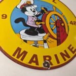 Vintage Shell Gasoline Sign – Felix Gas Pump Service Automobile Motor Oil Sign - Image 11