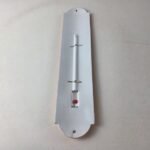 Vintage Shell Gasoline Sign – Gas Station Pump Ad Sign on Porcelain Thermometer - Image 7