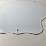 Vintage Shell Gasoline Sign – Rest Rooms Porcelain Gas Pump Plate Sign - Image 9