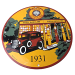 Vintage Shell Gasoline Sign – Shell Clam Gas Car Pump Porcelain Sign