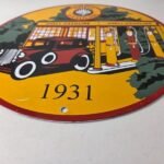 Vintage Shell Gasoline Sign – Shell Clam Gas Car Pump Porcelain Sign - Image 10