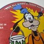 Vintage Sherwin Williams Paint Sign – Porcelain Goofy Hardware Store Gas Sign - Image 5