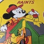 Vintage Sherwin Williams Sign – Paint Brush Painting Gas Pump Porcelain Sign - Image 3