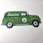 Vintage Sinclair Gasoline Sign – Gas Motor Oil Service Truck Pump Porcelain Sign - Image 15