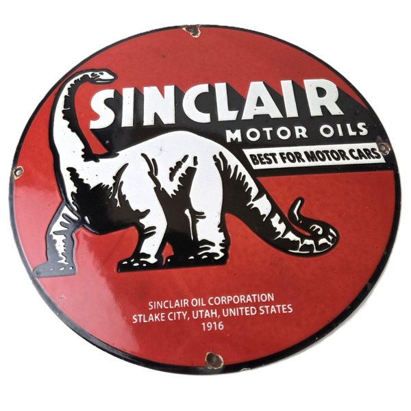 vintage-sinclair-gasoline-sign-motor-oils-for-cars-gas-pump-porcelain-sign-306490889922-600x600-1.png Vintage Sinclair Gasoline Sign – Motor Oils For Cars Gas Pump Porcelain Sign - Image 1