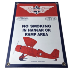 Vintage Skelly Gasoline Sign – Stearman Airplane Gas Service Pump Porcelain Sign - Image 2